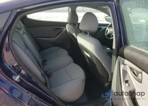 2013 Hyundai Elantra Gls z USA, uszkodzony, nr VIN 5NPDH4AE3DH405242